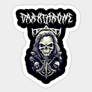 dark throne Sticker